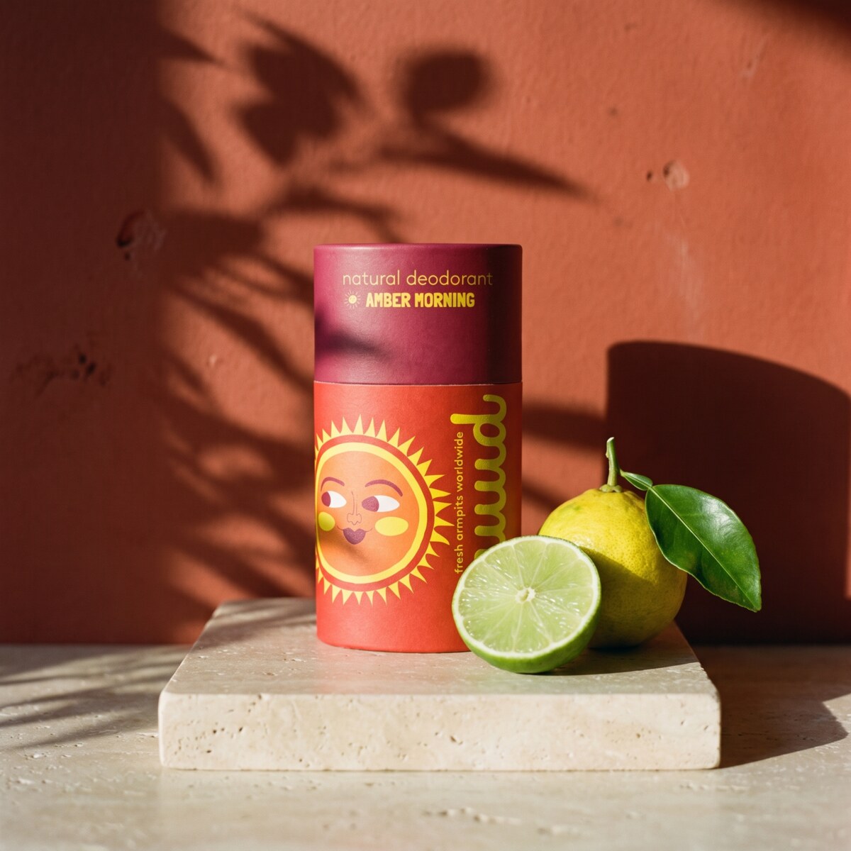 AMBER MORNING with its ingredients